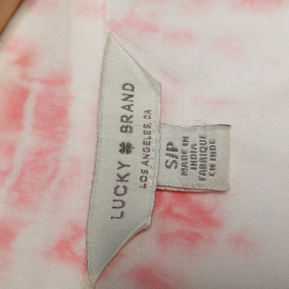 LUCKY BRAND Tie-dye Button Down Top - Picture 6 of 10